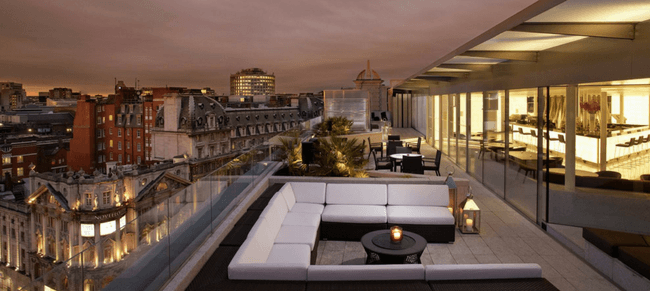 rooftop venues london